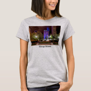 Millennium Park Spring Season Night T-Shirt
