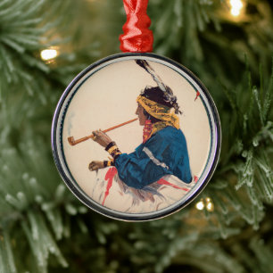 Miller Bros. 101 Ranch, Wild West Circus Poster Metal Tree Decoration