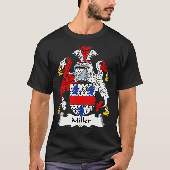 Miller Coat of Arms  Family Crest T-Shirt (Front)