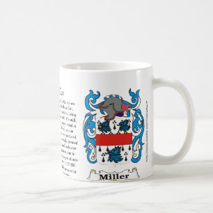 Miller Family Coat of Arms mug