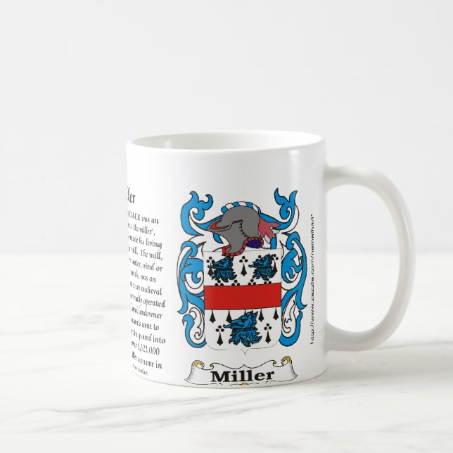 Miller Family Coat of Arms mug (Right)