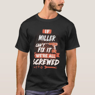 MILLER Name, MILLER family name crest T-Shirt