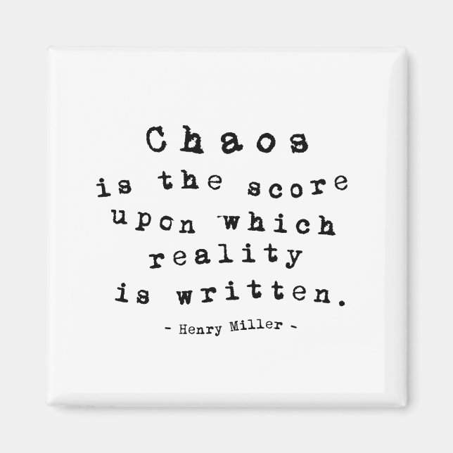 Miller on Chaos Magnet (Front)