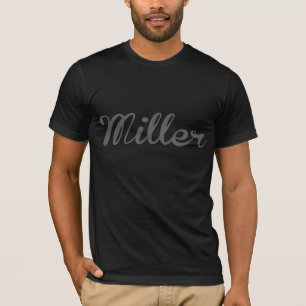 Miller T-Shirt Dark Grey Logo