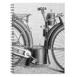 Millet Motorcycle, 1895 Notebook