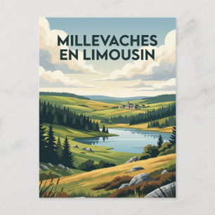 Millevaches en Limousin Regional Natural Park Postcard
