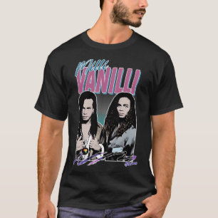 Milli Van-Illi 	milli Vanilli - 80X27S Fanart Aest T-Shirt