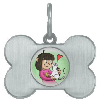 Millie and Cupcake Pet Tag