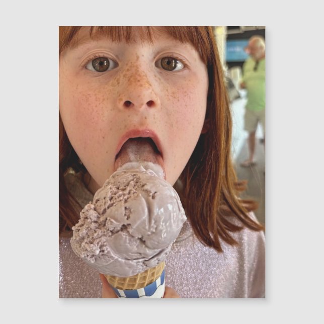  Millie Ice Cream April 2025 Magnetic Card (Front)