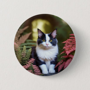 Millie The Ragdoll Cat, 6 Cm Round Badge