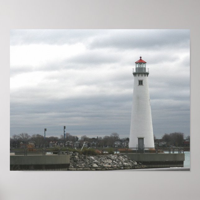 Milliken State Harbour Lighthouse Poster (Front)