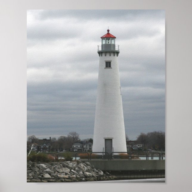 Milliken State Harbour Lighthouse Poster (Front)