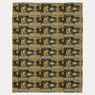 Million dollar cash blanket