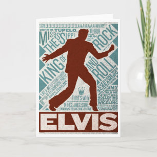 Million Dollar Quartet Elvis Type Card