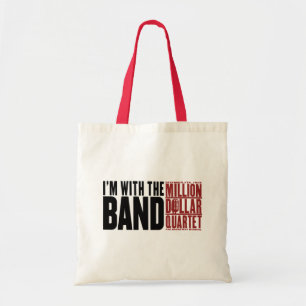 Million Dollar Quartet "I'm With the Band" Tote Bag