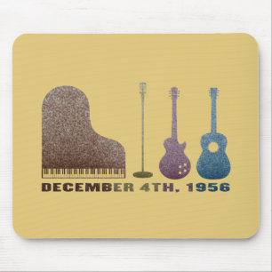 Million Dollar Quartet Instruments - Colour Mouse Mat