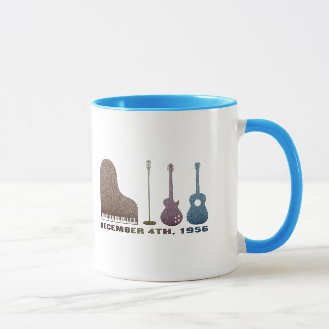 Million Dollar Quartet Instruments - Colour Mug (Right)