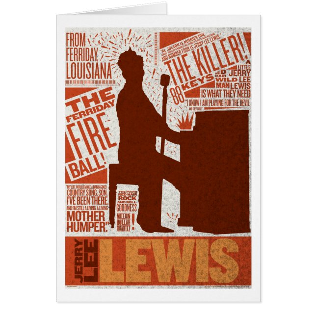 Million Dollar Quartet Lewis Type (Front)