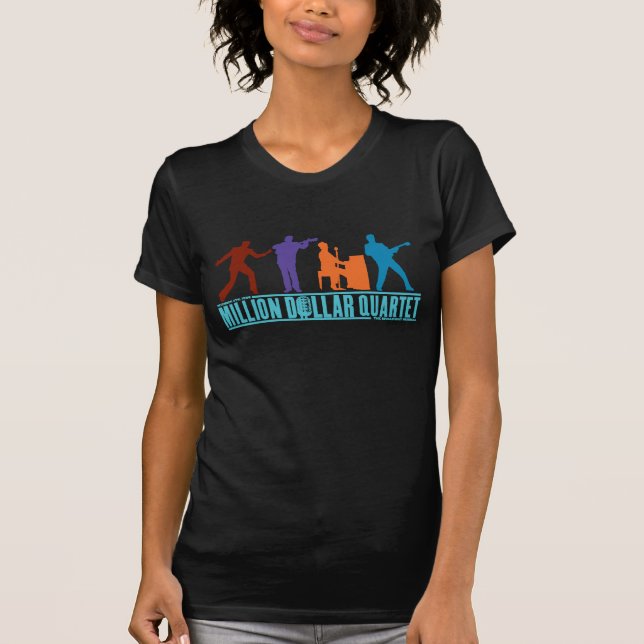 Million Dollar Quartet On Stage T-Shirt (Front)