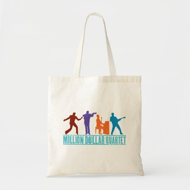 Million Dollar Quartet On Stage Tote Bag (Front)