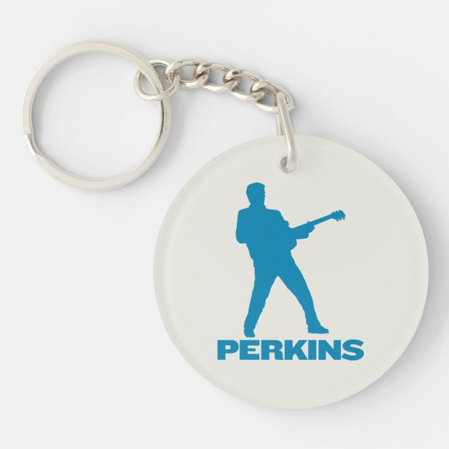 Million Dollar Quartet Perkins Key Ring (Front)