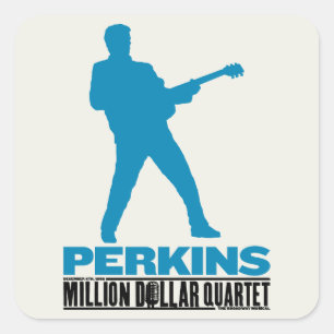 Million Dollar Quartet Perkins Square Sticker