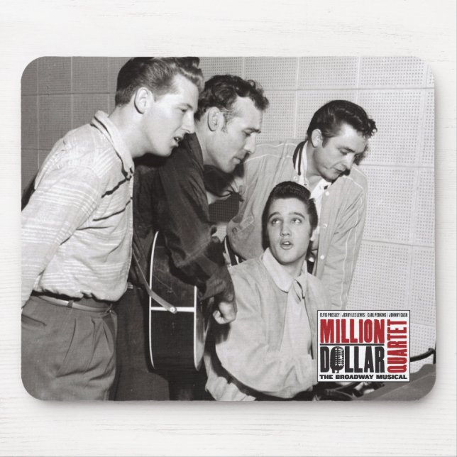 Million Dollar Quartet Photo Mouse Mat (Front)