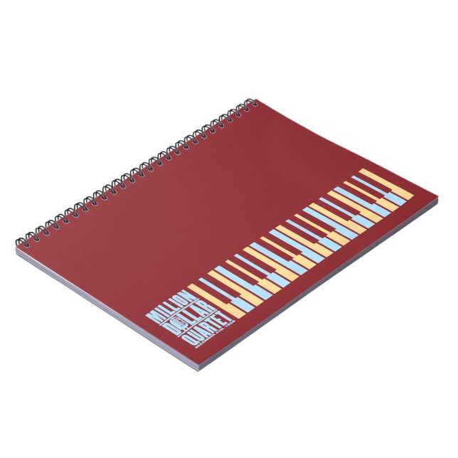Million Dollar Quartet Piano Notebook (Left Side)