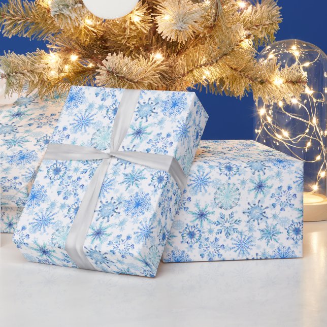 Million Snowflakes Wrapping Paper (Holidays)
