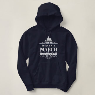 Million Women's March on Washington 2017 Blue Hoodie