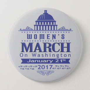 Million Womens March on Washington 2017 Button Pin