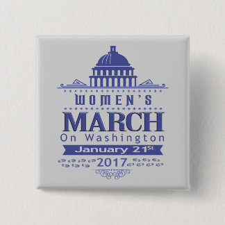Million Womens March on Washington 2017 Button Pin
