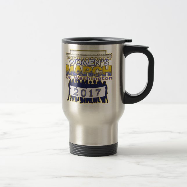 Million Womens March on Washington 2017 Coffee Mug (Right)
