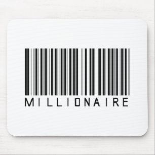 Millionaire Bar Code Mouse Mat