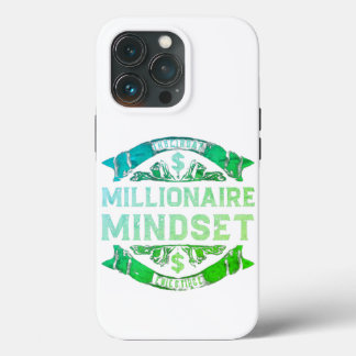 Millionaire mindset  iPhone 13 pro case