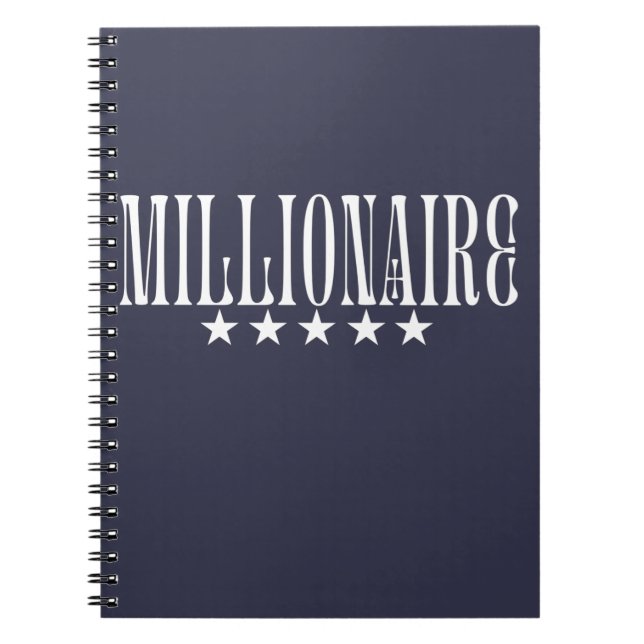 MILLIONAIRE NOTEBOOK (Front)