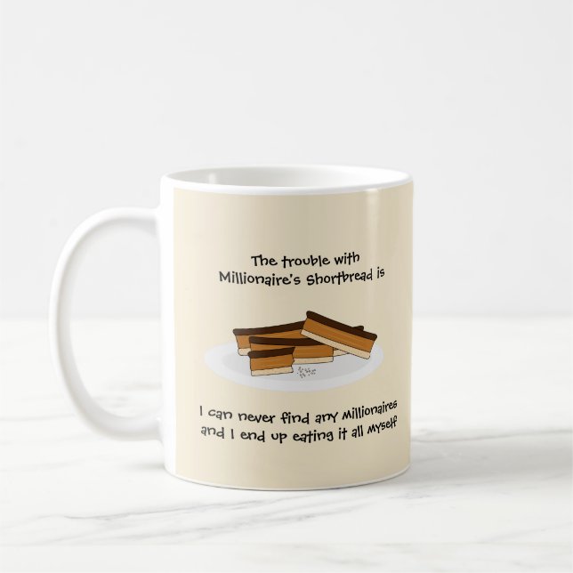 Millionaire's Shortbread Coffee Mug (Left)
