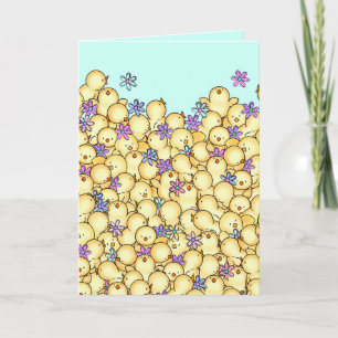 Millions of Peeps Easter Card