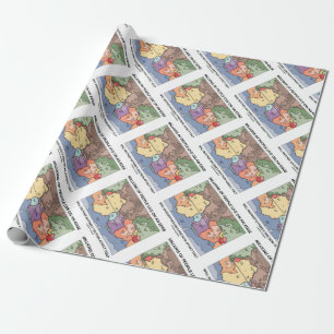 Millions Of People Live On An Edge Plate Tectonics Wrapping Paper