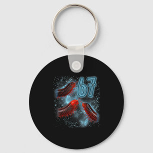 Millipede lover 67 meme humour sarcasm millipede key ring