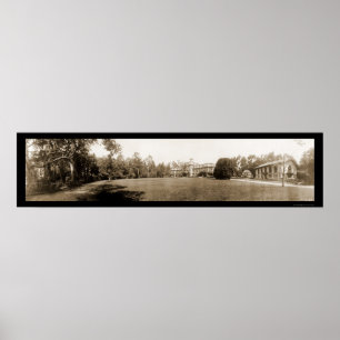 Mills College, CA Photo 1915 Poster