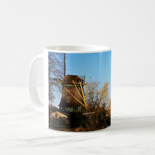 Mills in Dutch landscape. Coffee Mug