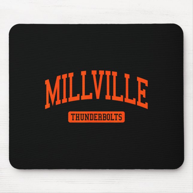 Millville High School Hs Millville Nj Varsity Srts Mouse Mat (Front)