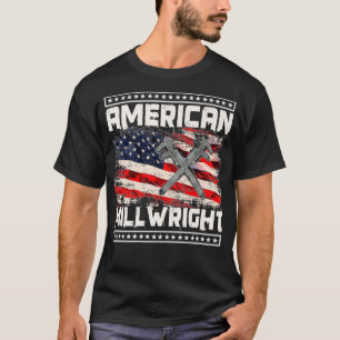 Millwright Image On Back Of Clothing Premium _12  T-Shirt