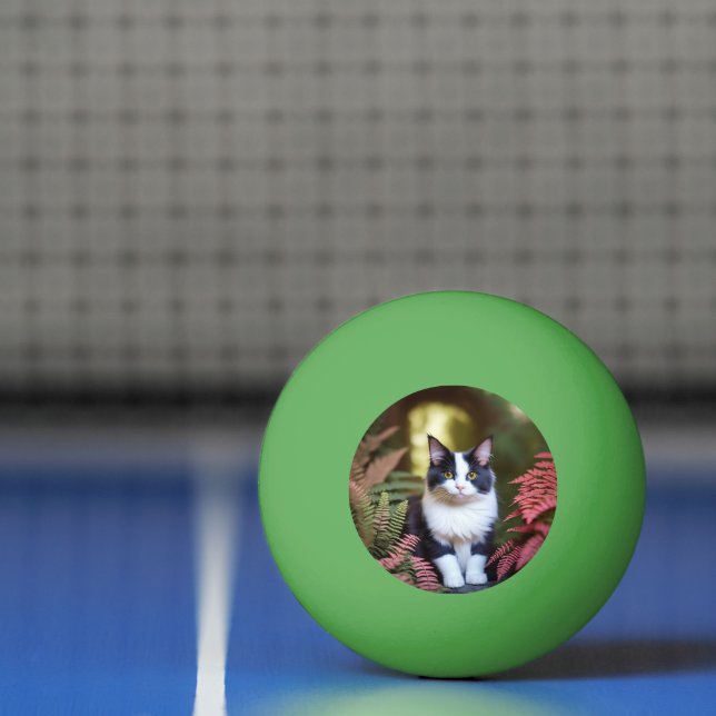 Milly The Ragdoll Cat, Ping Pong Ball (Net)