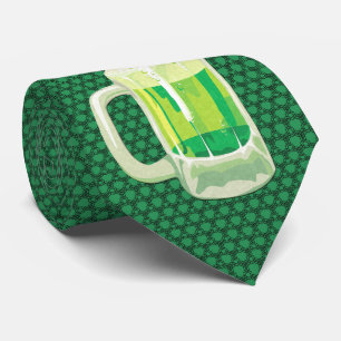 Milo Dale St Patrick's Black on Green Men's Tie