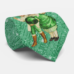 Milo Dale St Patrick's Vintage Green Men's Tie