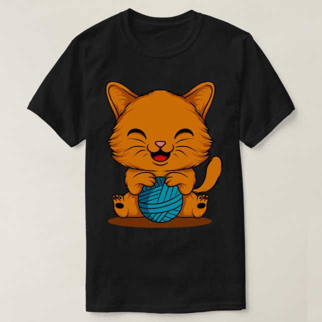 Milo The Cat T-Shirt (Design Front)