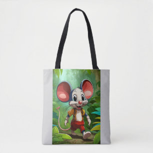 Milo the Jungle Mouse Tote Bag