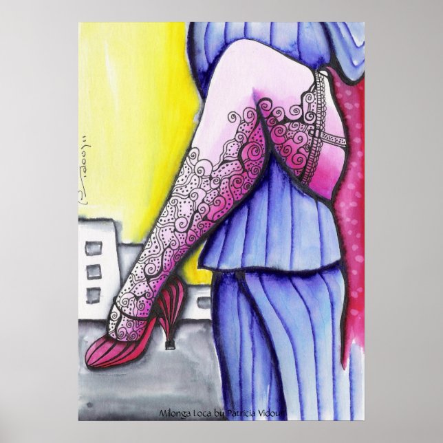 Milonga Loca Poster (Front)